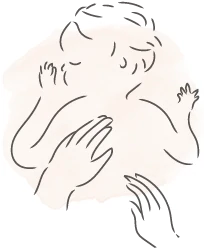 massage bébé, prestation proposée par Mères-Veilleuses Émotions à Granville
