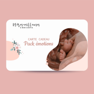 Carte cadeau Pack émotions